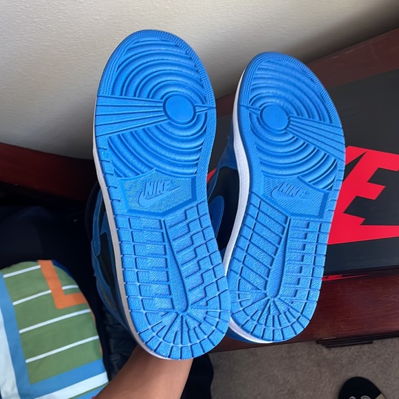 Air Jordan Retro 1 Dark Marina Blue size 10.5 - Picture 3 of 7